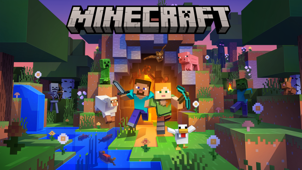 minecraft (2009) game icons banners