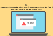 errordomain=nscocoaerrordomain&errormessage=could not find the specified shortcut.&errorcode=4"?